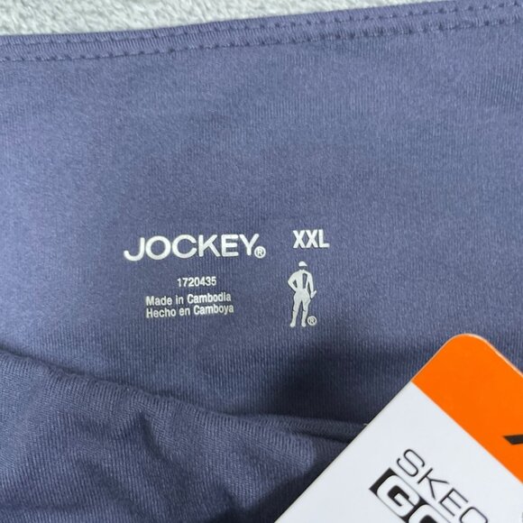 Jockey XXL Skechers GOFLEX High Waisted Leggings Navy Polyester Spandex 6577 - Picture 2 of 9